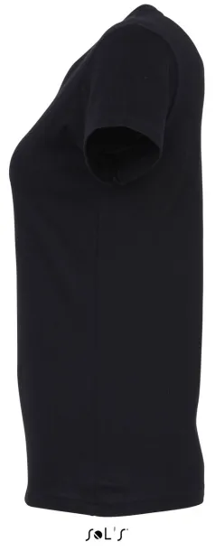  SOL'S IMPERIAL WOMEN - ROUND COLLAR T-SHIRT - SOL'S Black