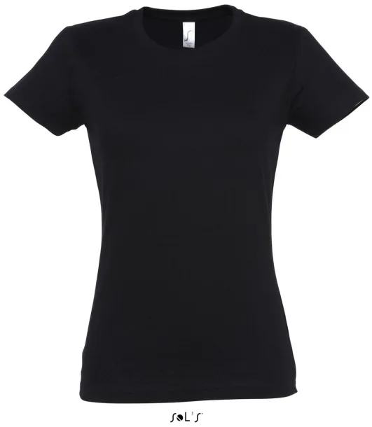  SOL'S IMPERIAL WOMEN - ROUND COLLAR T-SHIRT - SOL'S Black