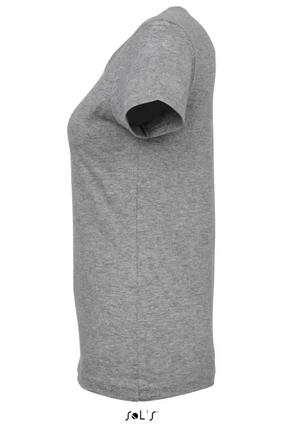 SOL'S IMPERIAL ženska majica kratkih rukava s okruglim ovratnikom, 190 g/m2 - SOL'S Grey Melange