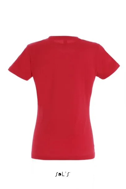  SOL'S IMPERIAL WOMEN - ROUND COLLAR T-SHIRT - SOL'S Red