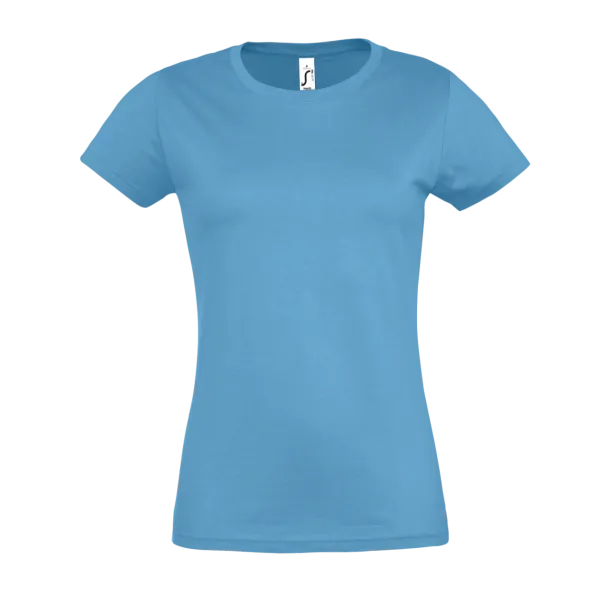  SOL'S IMPERIAL WOMEN - ROUND COLLAR T-SHIRT - SOL'S Aqua