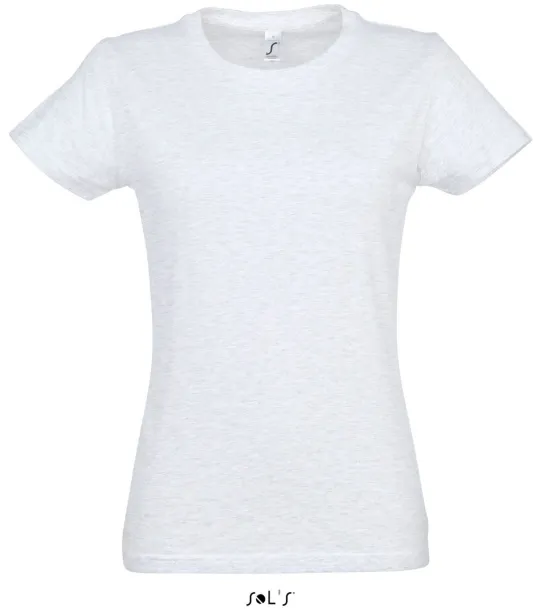  SOL'S IMPERIAL WOMEN - ROUND COLLAR T-SHIRT - SOL'S Ash