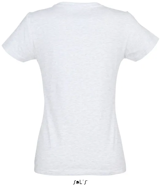 SOL'S IMPERIAL ženska majica kratkih rukava s okruglim ovratnikom - SOL'S Pepeljasta