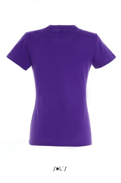  SOL'S IMPERIAL WOMEN - ROUND COLLAR T-SHIRT - SOL'S Dark purple