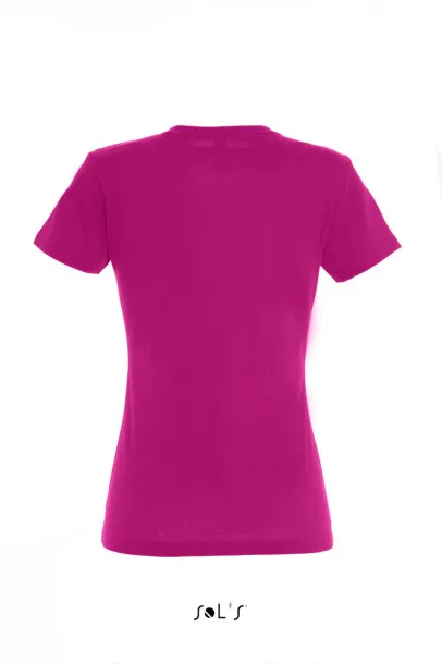  SOL'S IMPERIAL WOMEN - ROUND COLLAR T-SHIRT - SOL'S Fuchsia