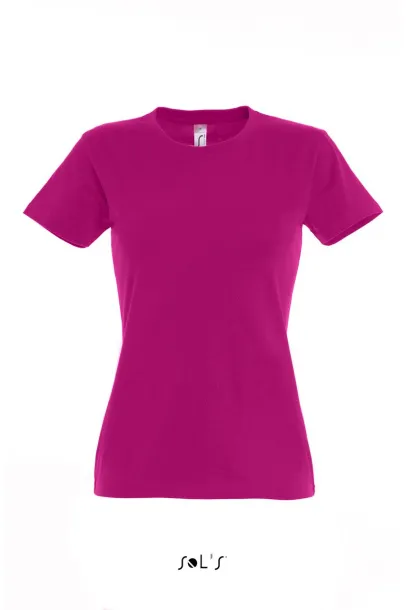  SOL'S IMPERIAL WOMEN - ROUND COLLAR T-SHIRT - SOL'S Fuchsia