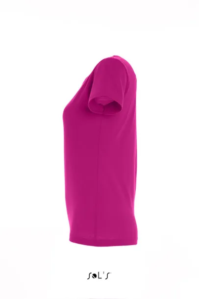 SOL'S IMPERIAL ženska majica kratkih rukava s okruglim ovratnikom, 190 g/m2 - SOL'S Fuchsia