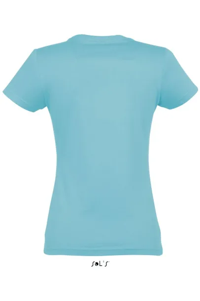  SOL'S IMPERIAL WOMEN - ROUND COLLAR T-SHIRT - SOL'S Atoll Blue