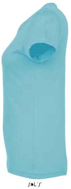  SOL'S IMPERIAL WOMEN - ROUND COLLAR T-SHIRT - SOL'S Atoll Blue