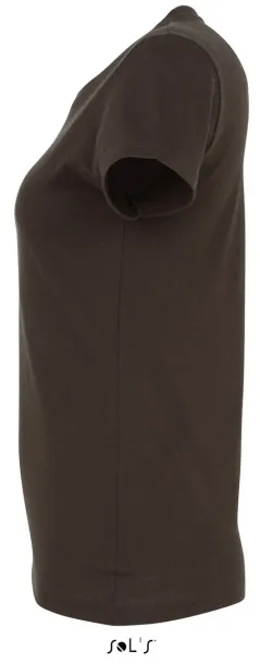 SOL'S IMPERIAL ženska majica kratkih rukava s okruglim ovratnikom, 190 g/m2 - SOL'S Chocolate