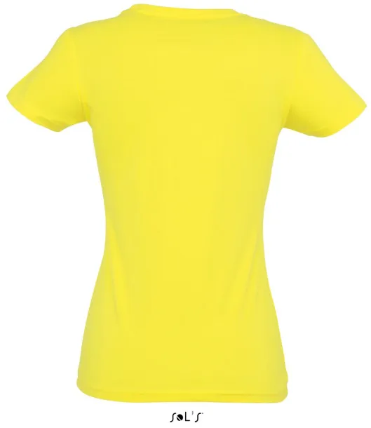 SOL'S IMPERIAL ženska majica kratkih rukava s okruglim ovratnikom, 190 g/m2 - SOL'S Lemon