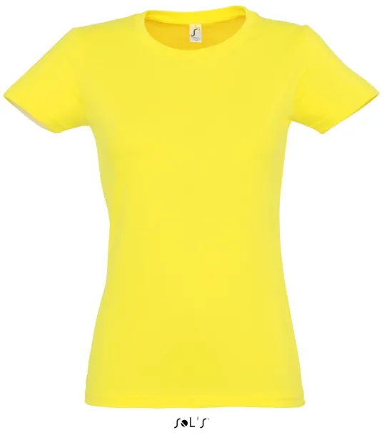  SOL'S IMPERIAL WOMEN - ROUND COLLAR T-SHIRT - SOL'S Lemon