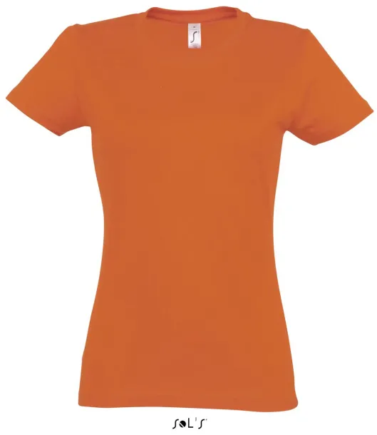  SOL'S IMPERIAL WOMEN - ROUND COLLAR T-SHIRT - SOL'S Orange