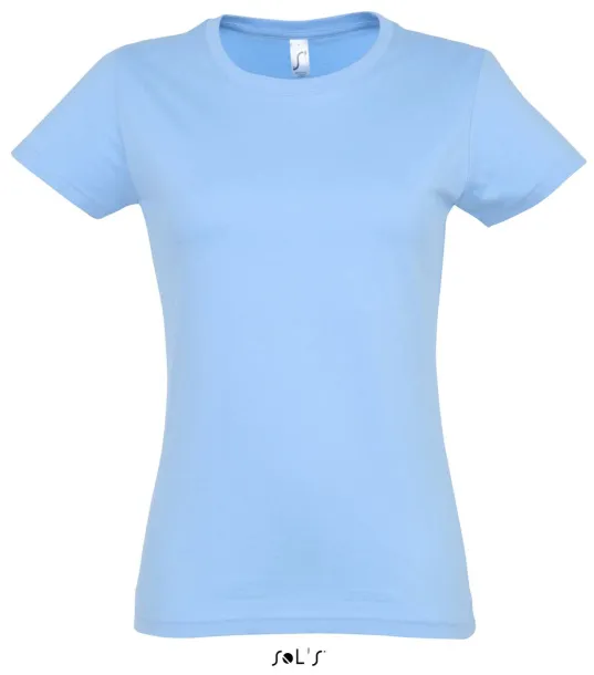  SOL'S IMPERIAL WOMEN - ROUND COLLAR T-SHIRT - SOL'S Sky blue