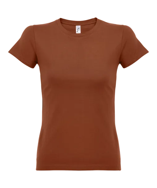 SOL'S IMPERIAL ženska majica kratkih rukava s okruglim ovratnikom, 190 g/m2 - SOL'S Terracotta