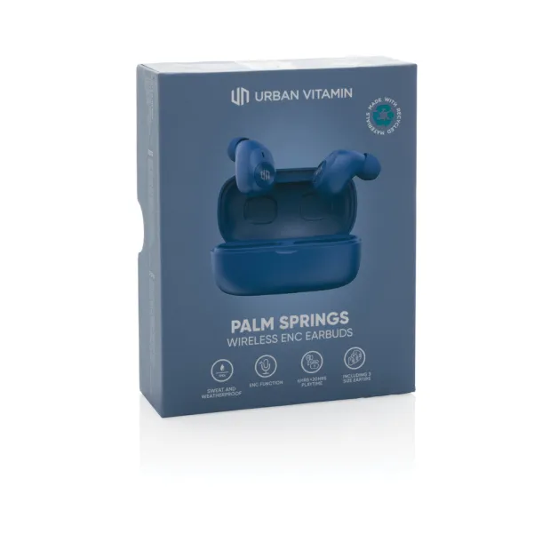  Urban Vitamin Palm Springs RCS rplastic ENC earbuds - Urban Vitamin blue 