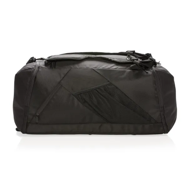  Swiss Peak RFID sports duffle & backpack - Swiss Peak Black 