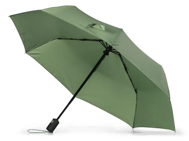 FIORE Folded umbrella with automatic openning - CASTELLI Pastelno zelena