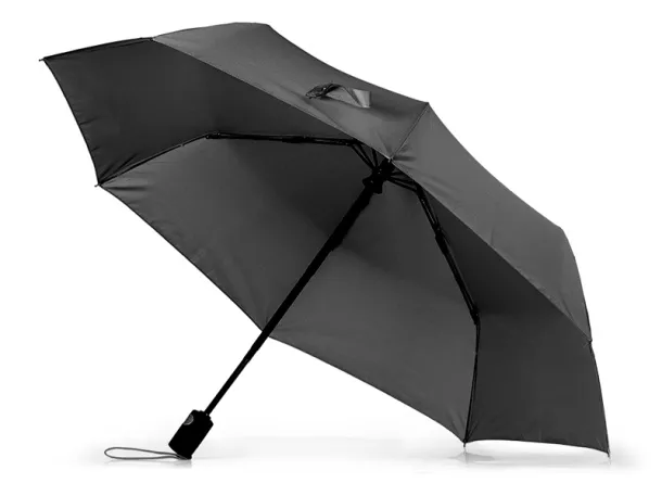 FIORE Folded umbrella with automatic openning - CASTELLI Black