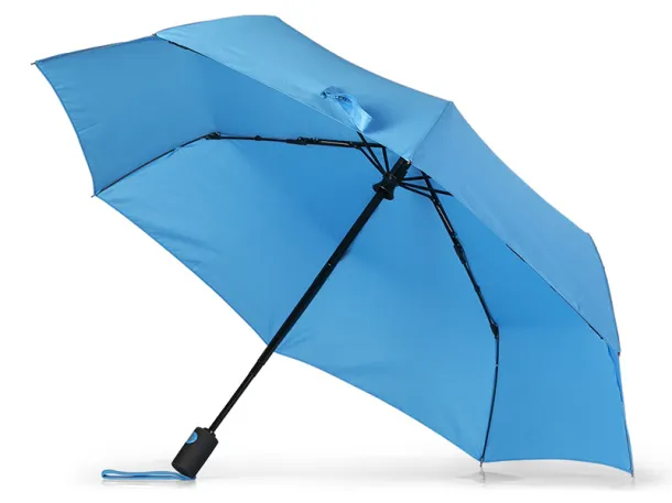 FIORE Folded umbrella with automatic openning - CASTELLI Turquoise