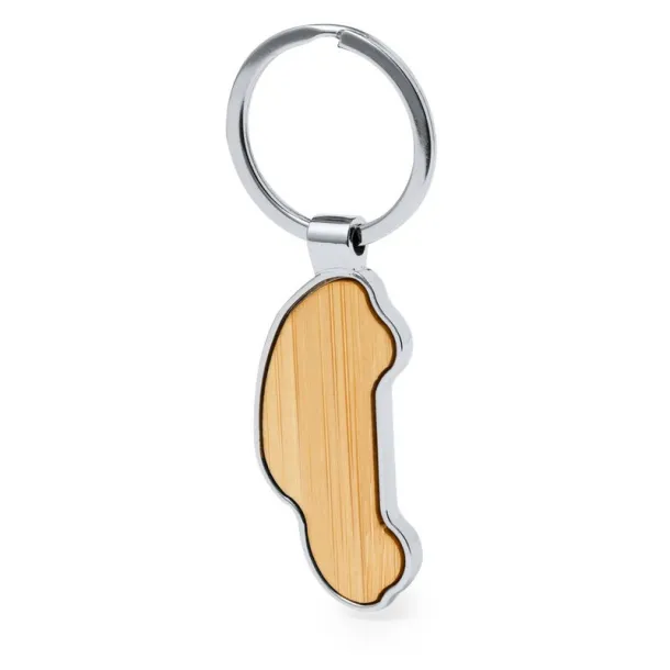  Keyring "car" wood