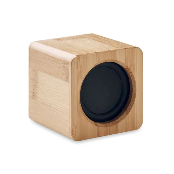 AUDIO 3W wireless bamboo speaker Wood