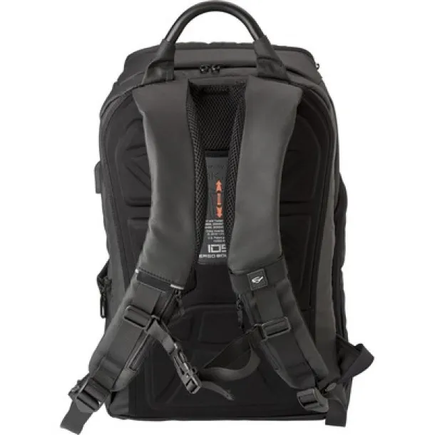 Laptop backpack 15" with weight reduction system Crna