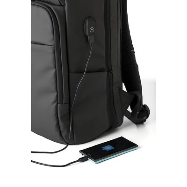  Laptop backpack 15" with weight reduction system Crna