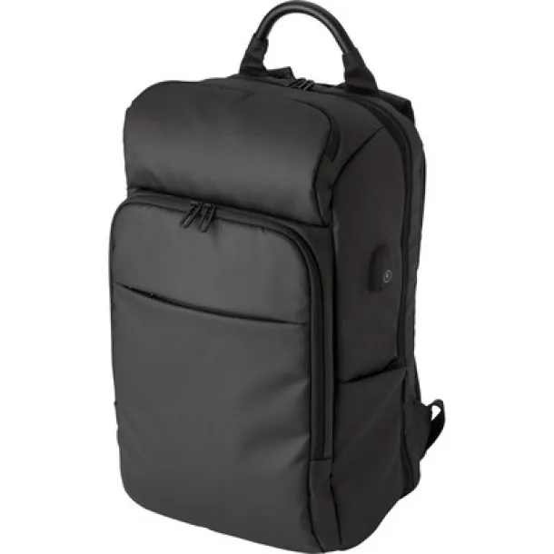  Laptop backpack 15" with weight reduction system Crna