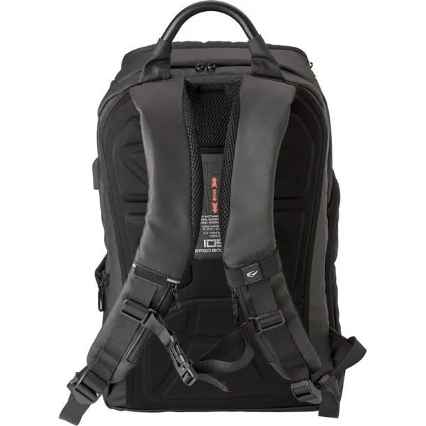  Laptop backpack 15" with weight reduction system Crna