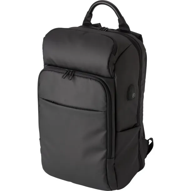 Laptop backpack 15" with weight reduction system Crna