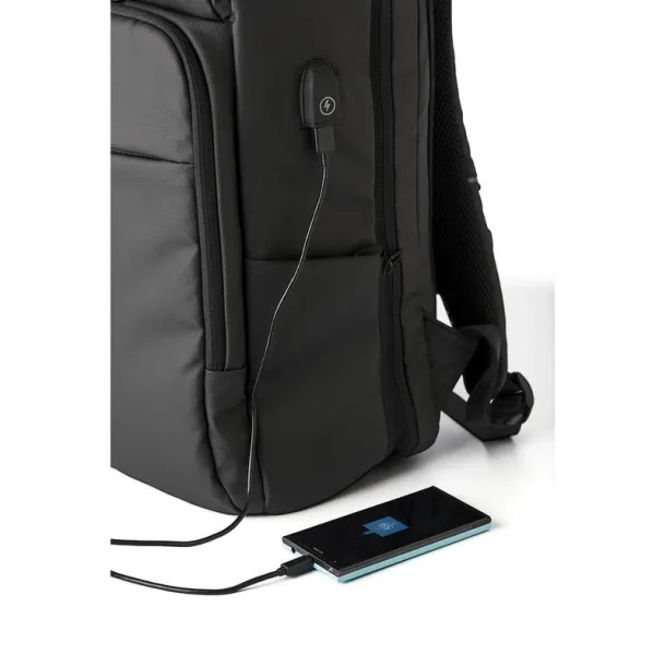  Laptop backpack 15" with weight reduction system Crna