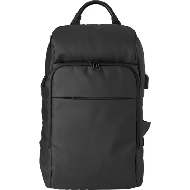  Laptop backpack 15" with weight reduction system Crna