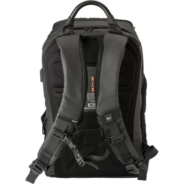  Laptop backpack 15" with weight reduction system Crna