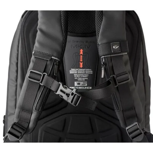  Laptop backpack 15" with weight reduction system Crna