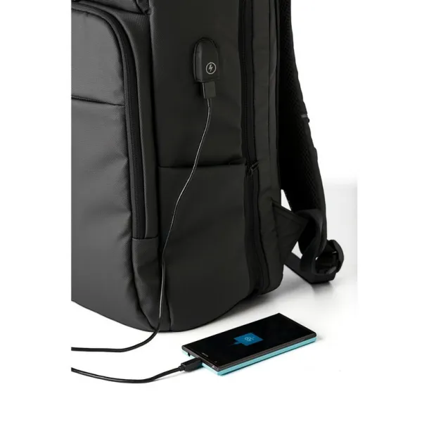  Laptop backpack 15" with weight reduction system Crna
