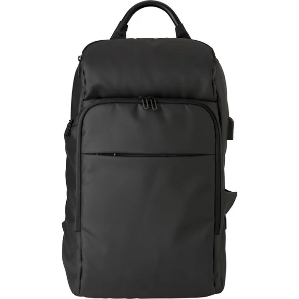  Laptop backpack 15" with weight reduction system Crna
