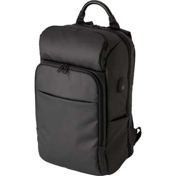  Laptop backpack 15" with weight reduction system Crna