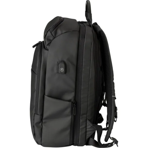  Laptop backpack 15" with weight reduction system Crna