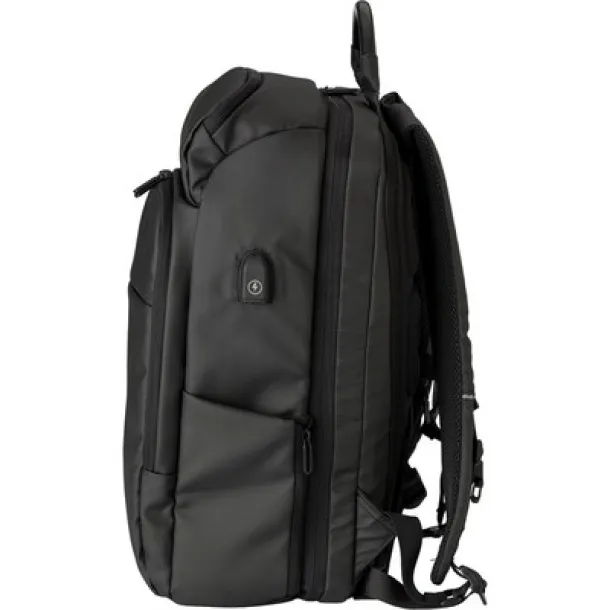 Laptop backpack 15" with weight reduction system Crna