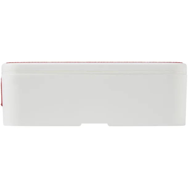 MIYO single layer lunch box - Unbranded White Red