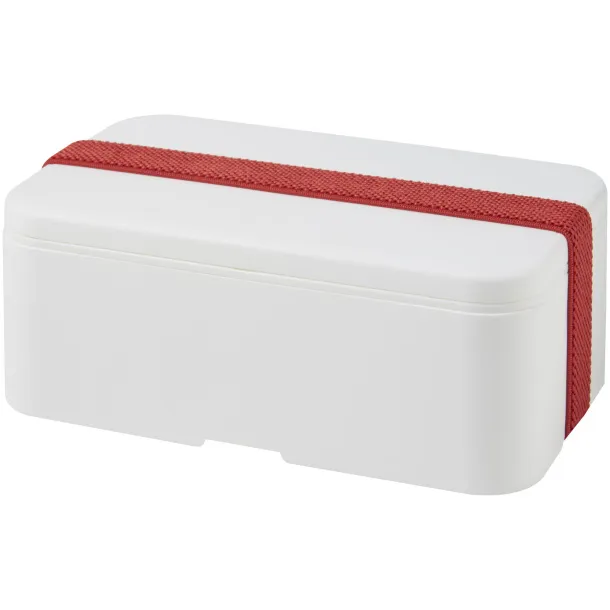 MIYO single layer lunch box - Unbranded White Red