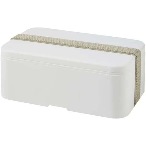 MIYO single layer lunch box White Pebble grey