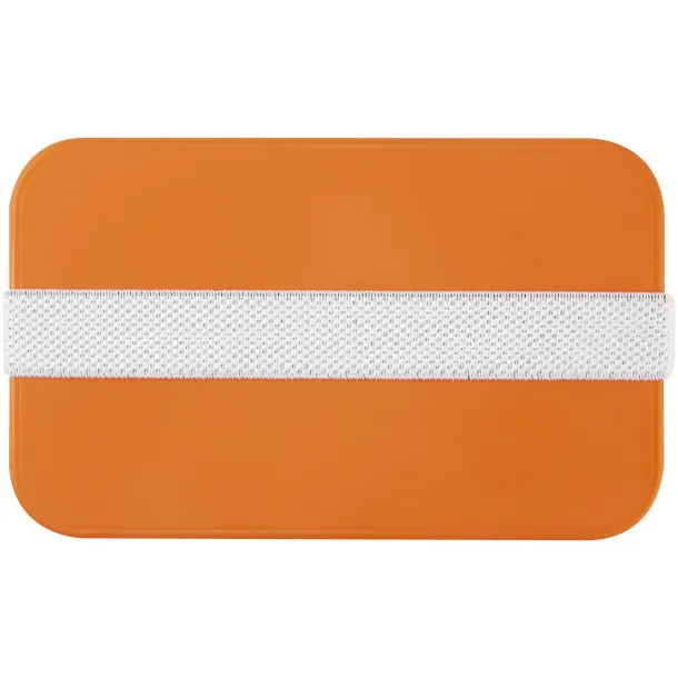 MIYO single layer lunch box Orange White