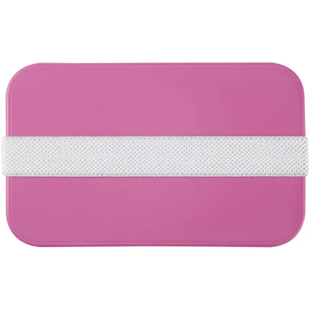 MIYO single layer lunch box Magenta White