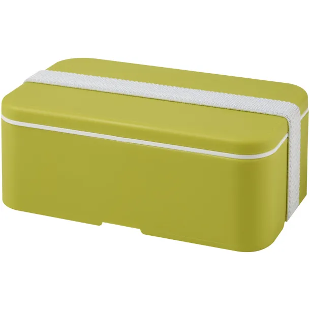 MIYO single layer lunch box Lime White