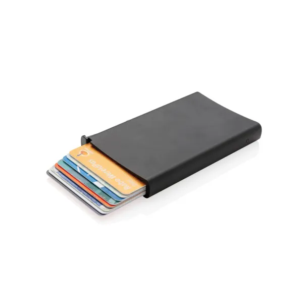  Standard aluminium RFID cardholder - XD Collection Black 