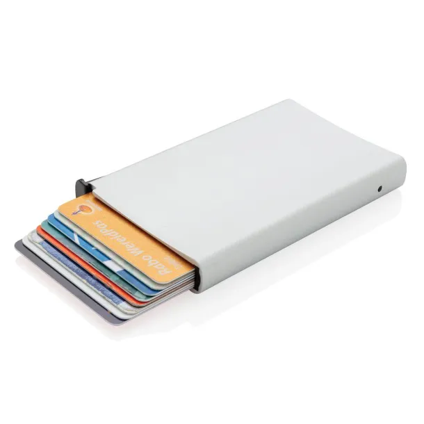  Standard aluminium RFID cardholder - XD Collection Silver 