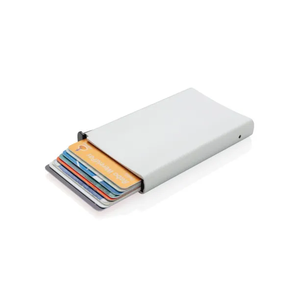  Standard aluminium RFID cardholder - XD Collection Silver 