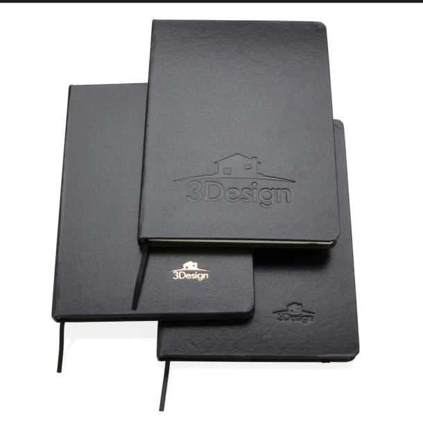  Classic hardcover notebook A5 - XD Collection Black 